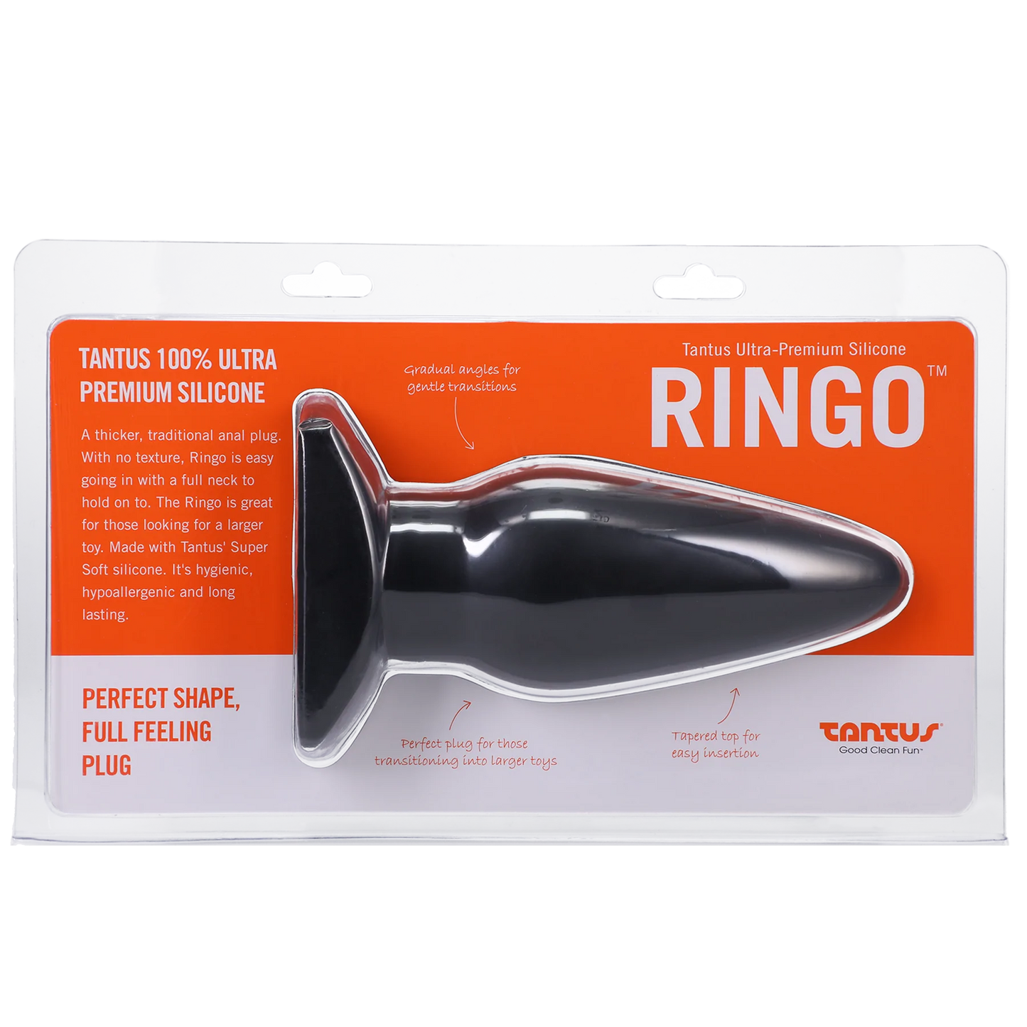 Tantus Silicone Ringo Silicone Butt Plug