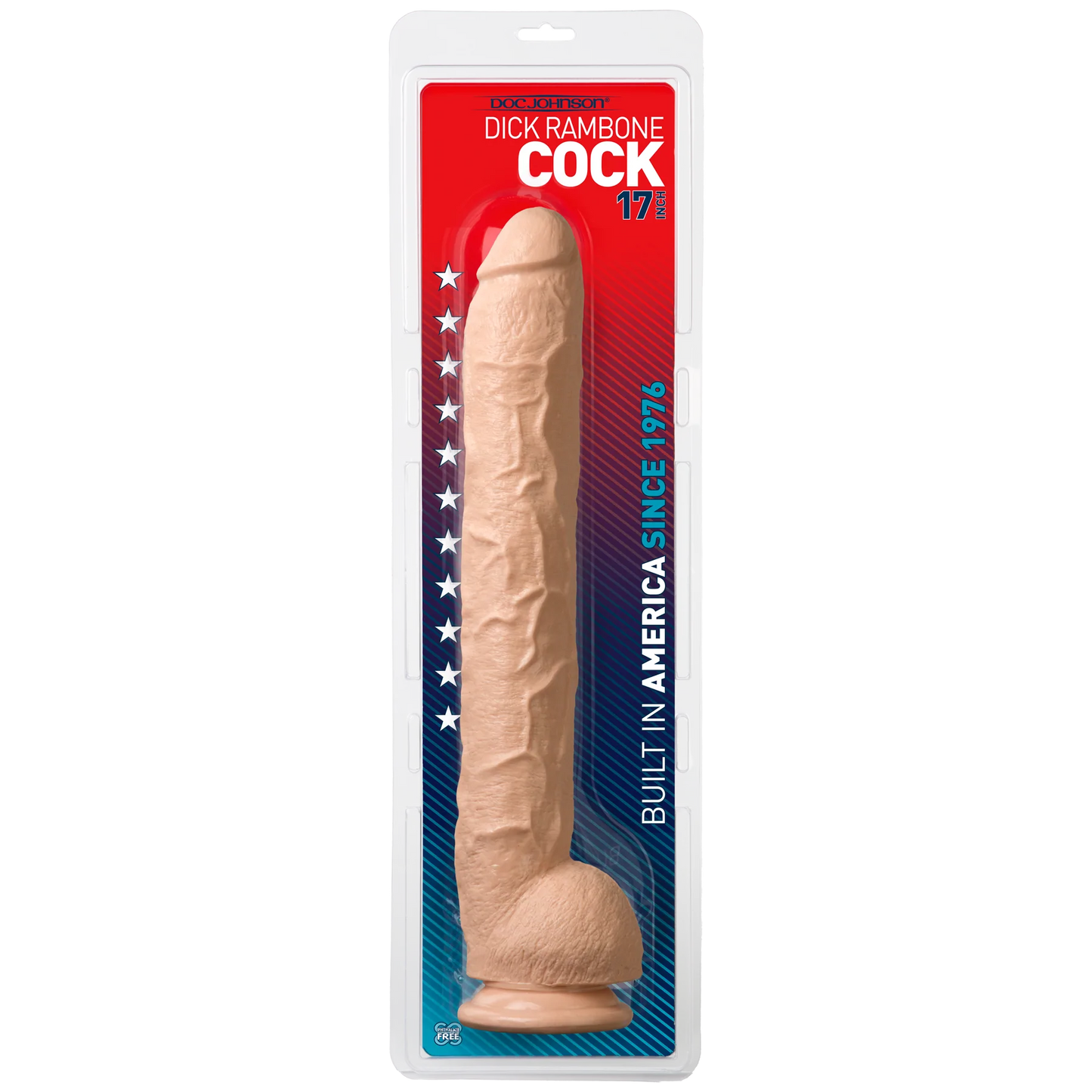 DICK RAMBONE COCK - 17 INCH WHITE