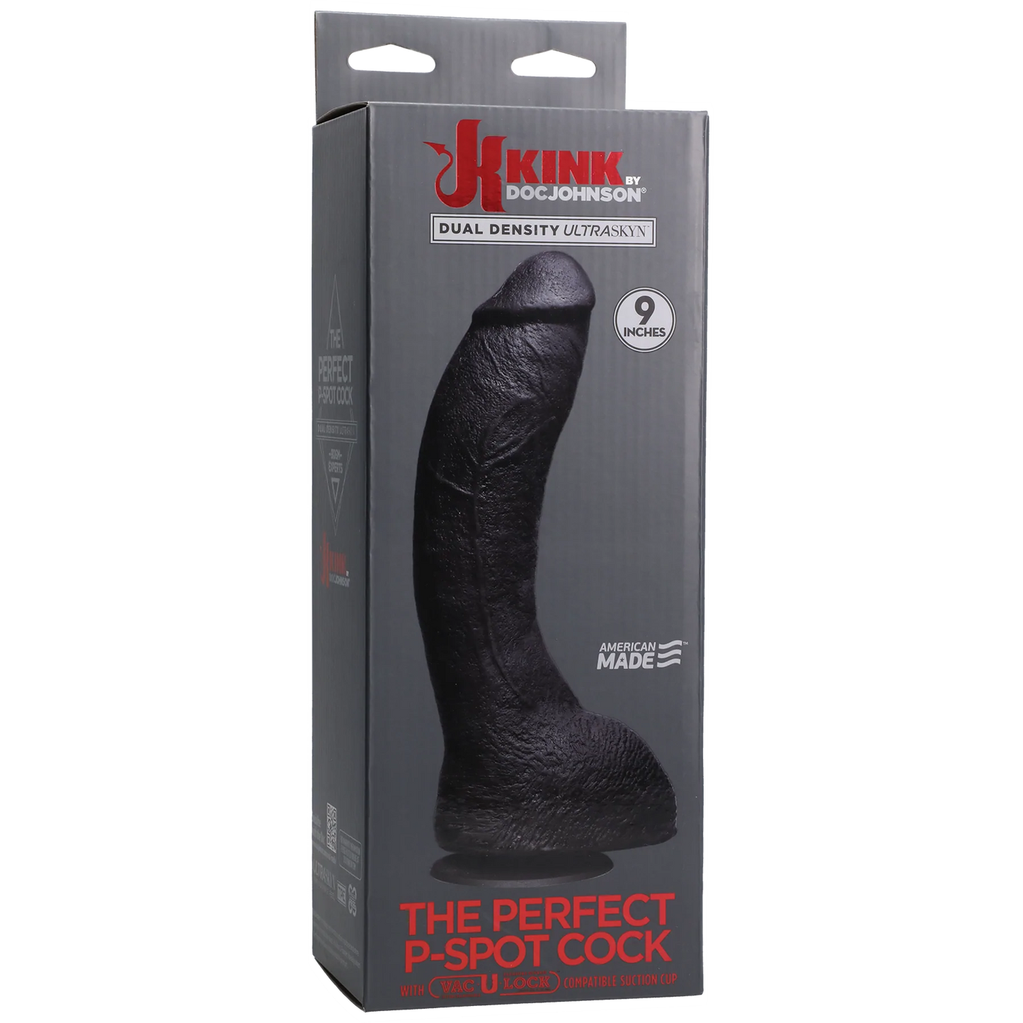 KINK - THE PERFECT P-SPOT COCK - ULTRASKYN - BLACK