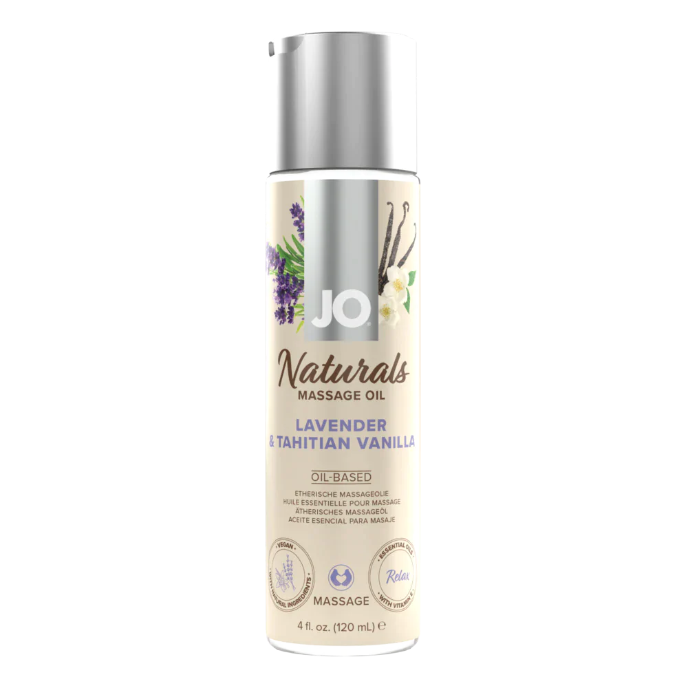 JO Naturals - Lavender & Vanilla - Massage 4 floz / 120 mL