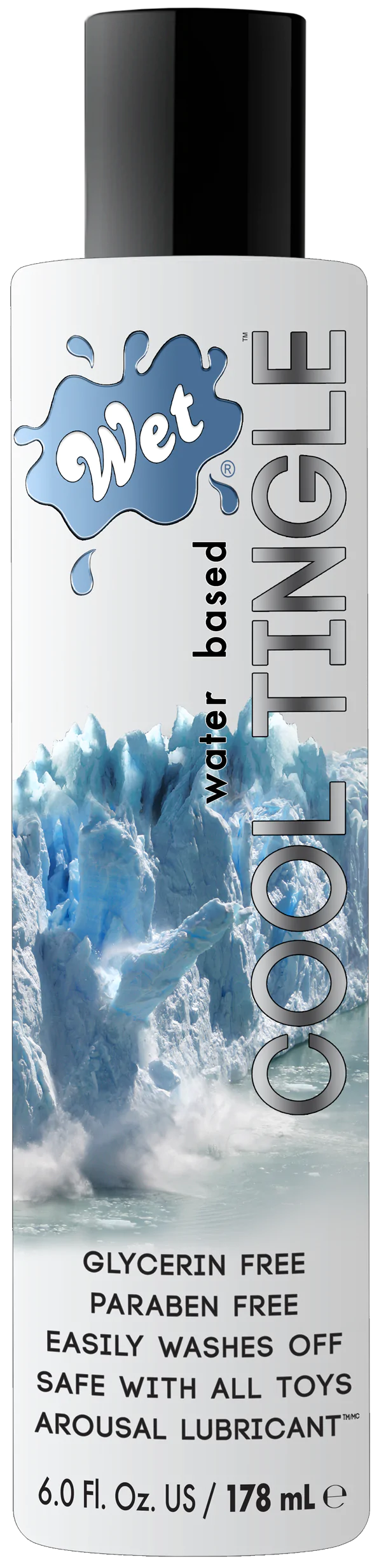 Wet® Cool Tingle Water Based 6 Fl. Oz./178mL