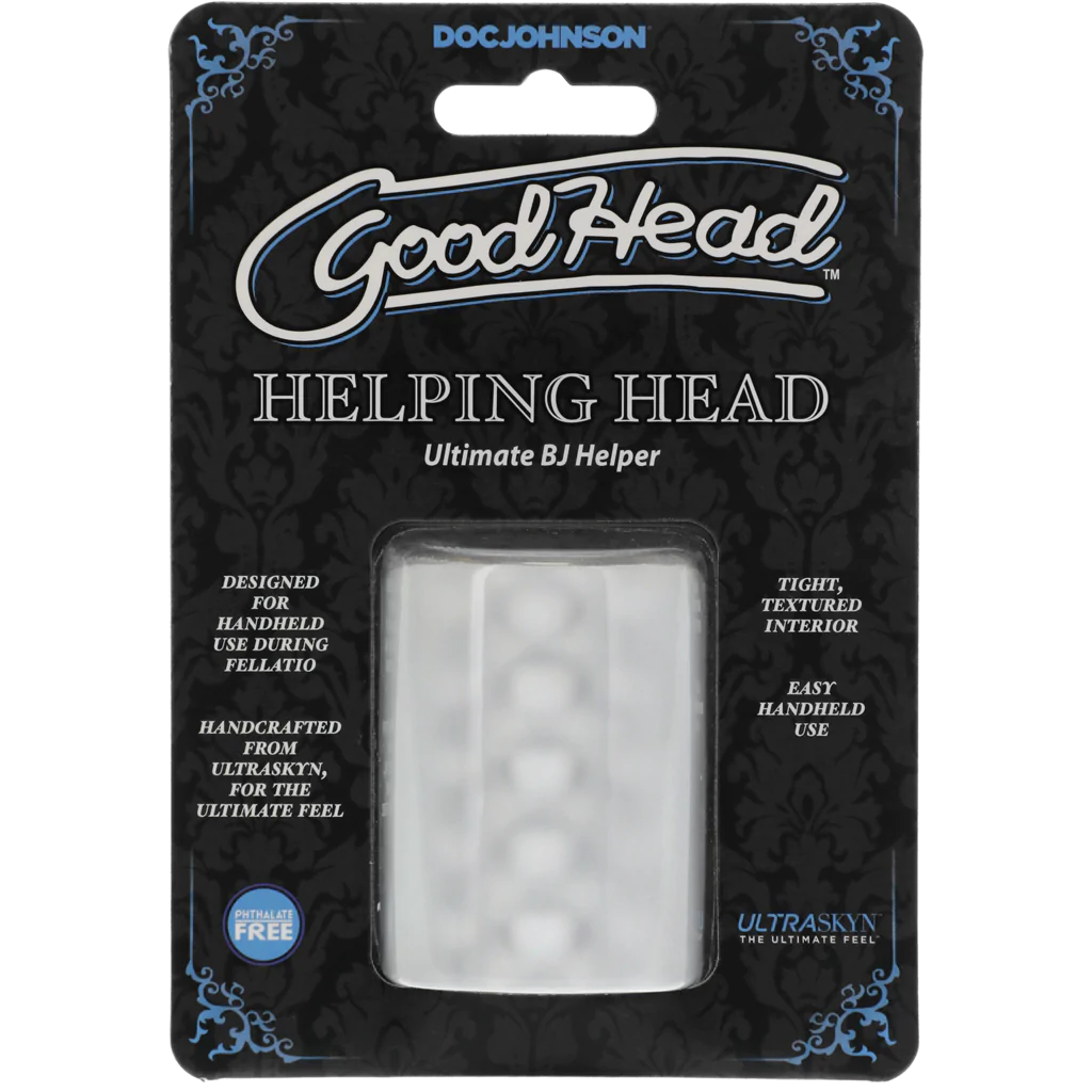 Doc Johnson GoodHead - Helping Head - Clear