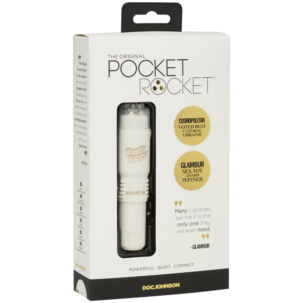 Doc Johnson Pocket Rocket® - The Original - White
