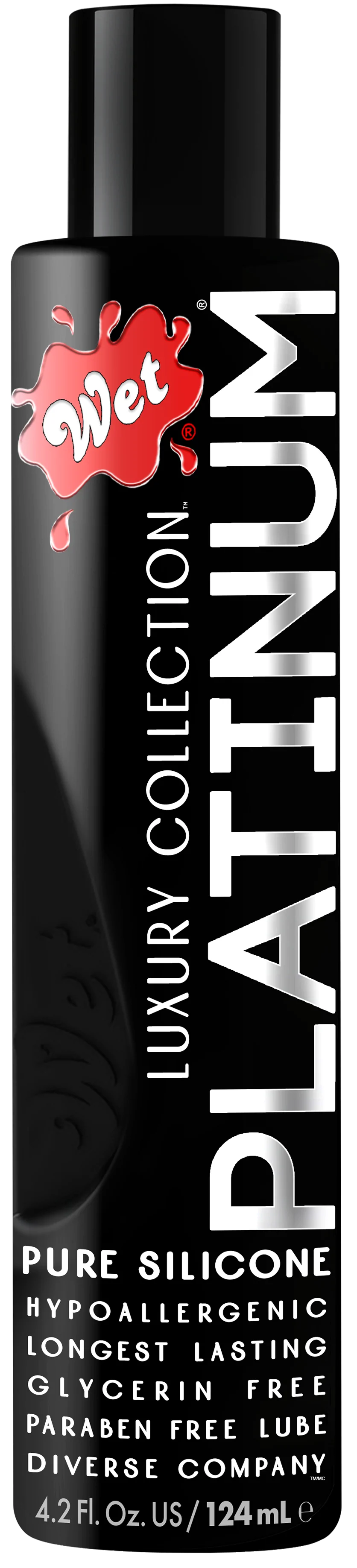 Wet Platinum Silicone Based Sex Lube 4.2 Ounce