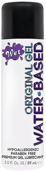 WET® Original® Water Based Gel 3 Fl. oz./89mL