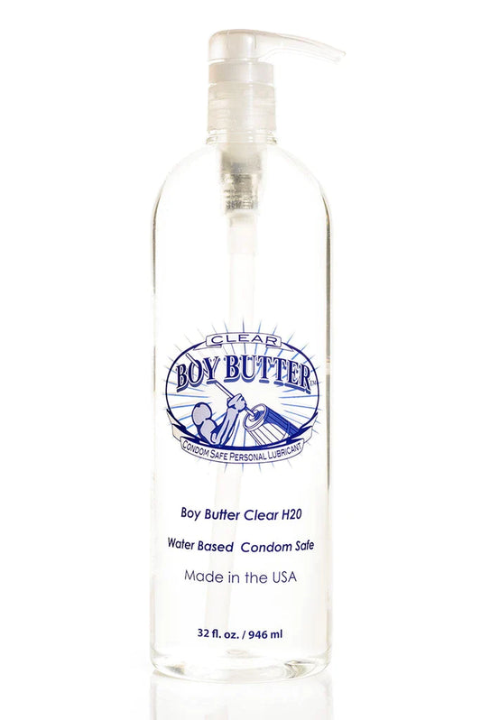 Boy Butter Clear Formula 32 oz - Super Size Pump