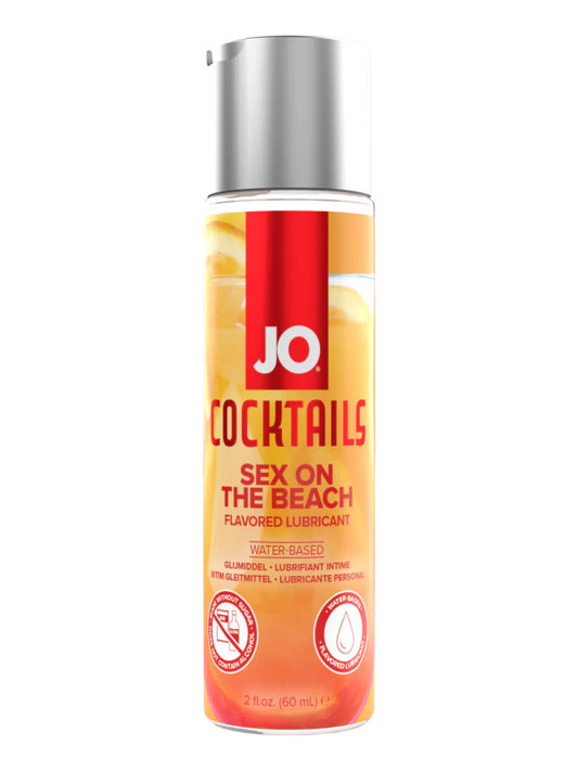 JO Cocktails - Sex on the Beach Flavored Lubricant - 2 floz 60 mL