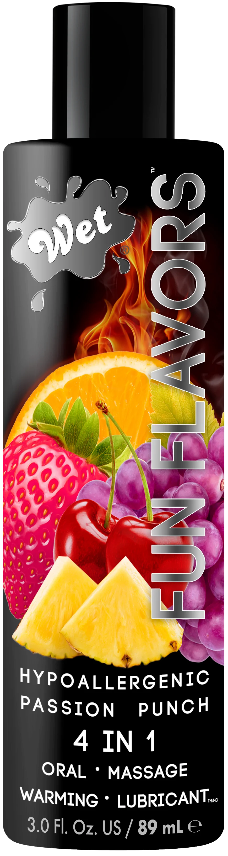 Wet Fun Flavors Passion Punch 4 in 1 3oz