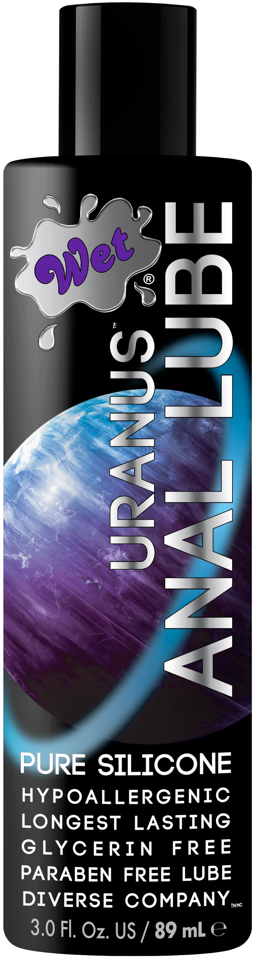 WET® Uranus™ Silicone Based 3 Fl. oz./89mL
