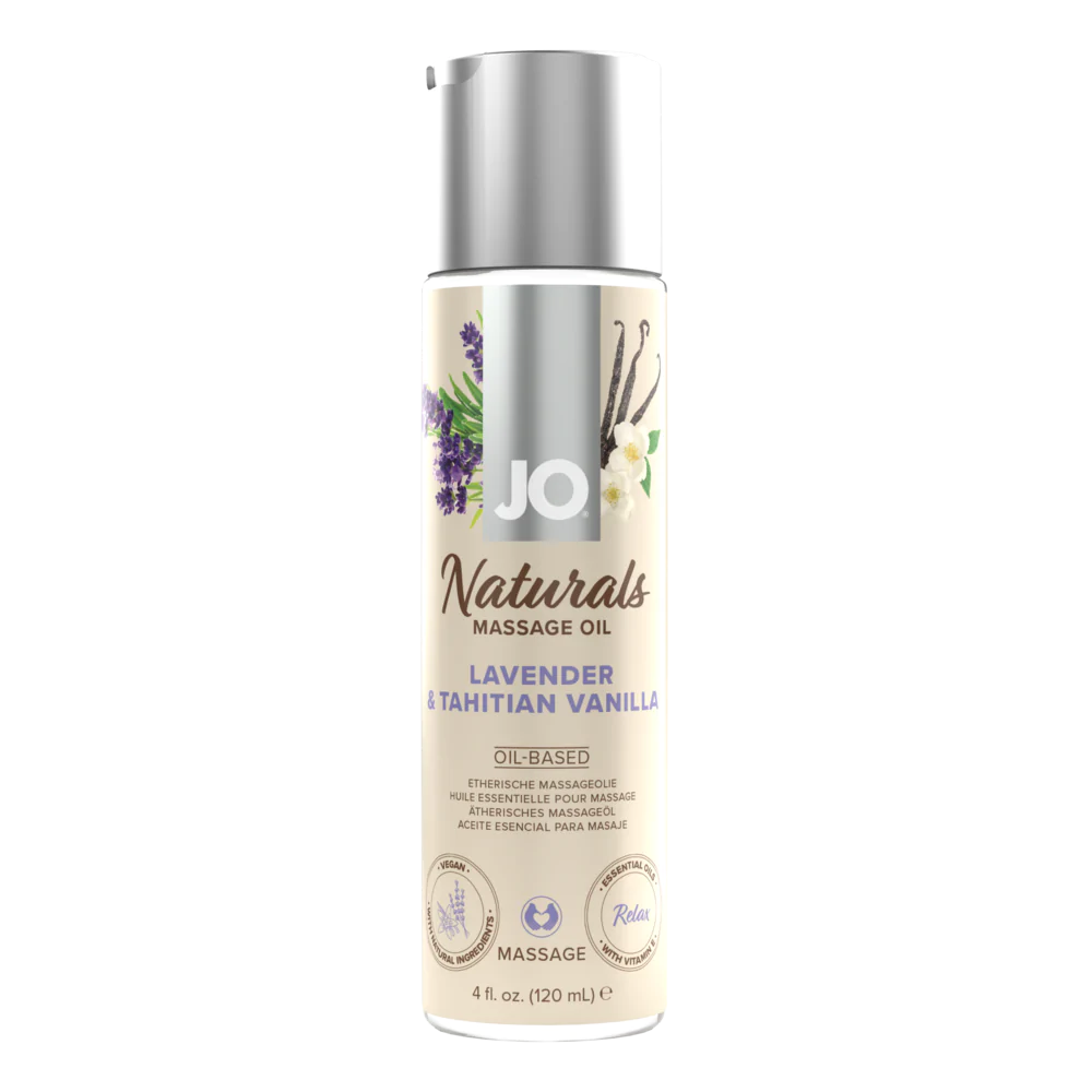 JO Naturals - Lavender & Vanilla - Massage 4 floz / 120 mL