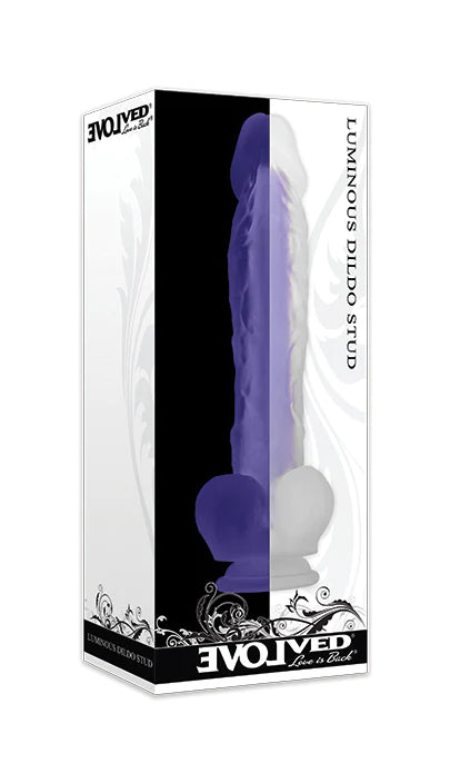 Evolved Luminous Dual Core Dildo Glow in the Dark