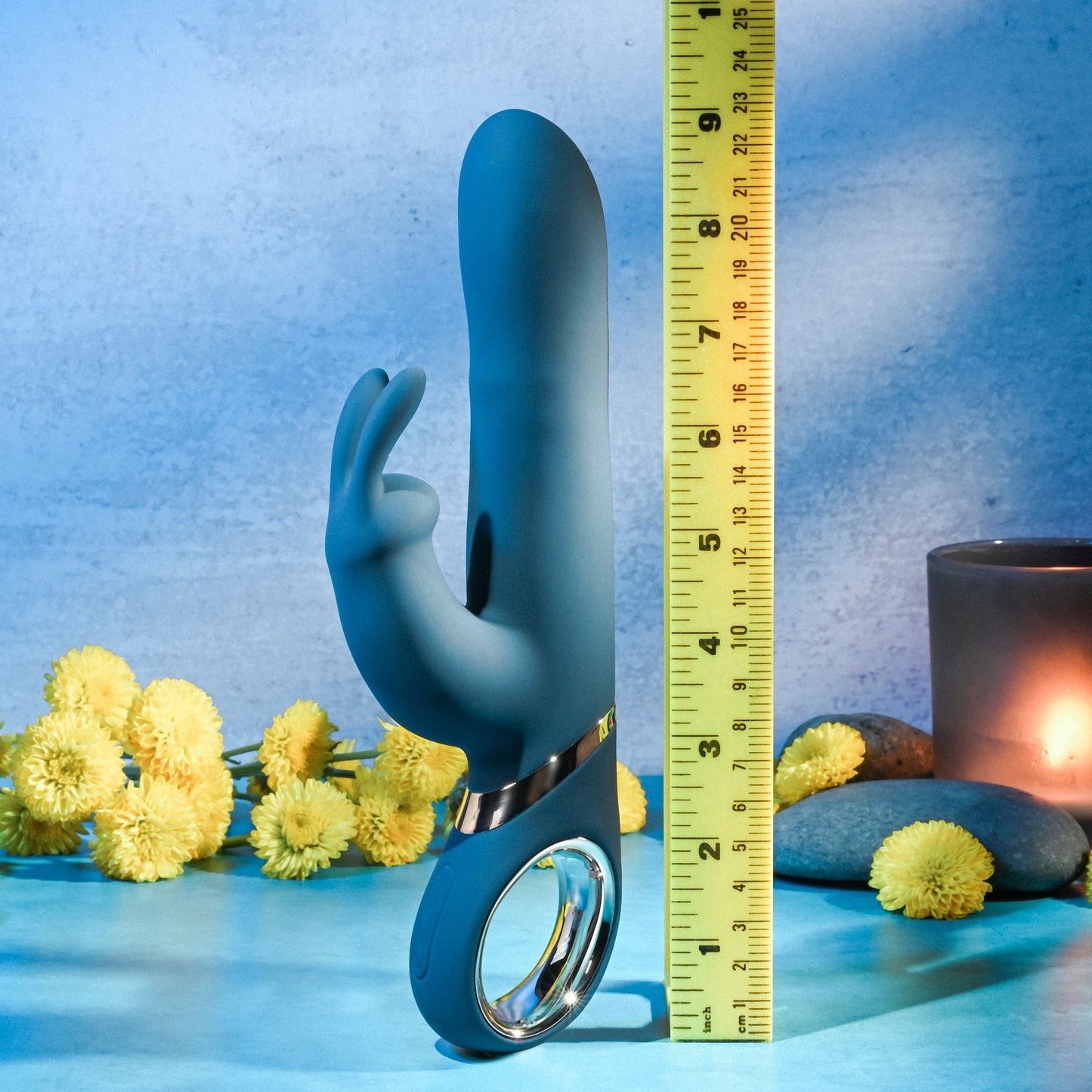 Adam & Eve EVE'S TWIRLING RABBIT VIBRATING BLUE