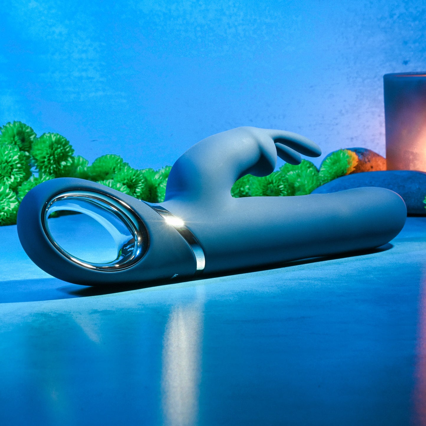 Adam & Eve EVE'S TWIRLING RABBIT VIBRATING BLUE
