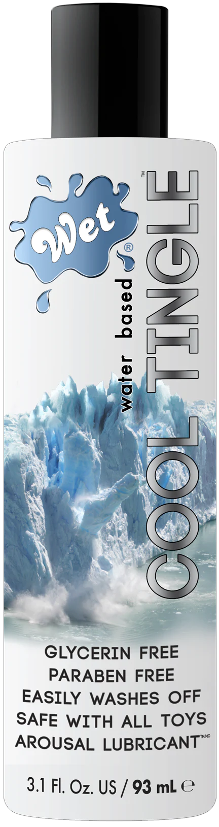 Wet® Cool Tingle Water Based 3.1 Fl. Oz./93mL