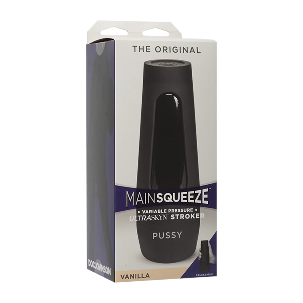 Doc Johnson Main Squeeze - The Original - ULTRASKYN Stroker - Pussy - Vanilla
