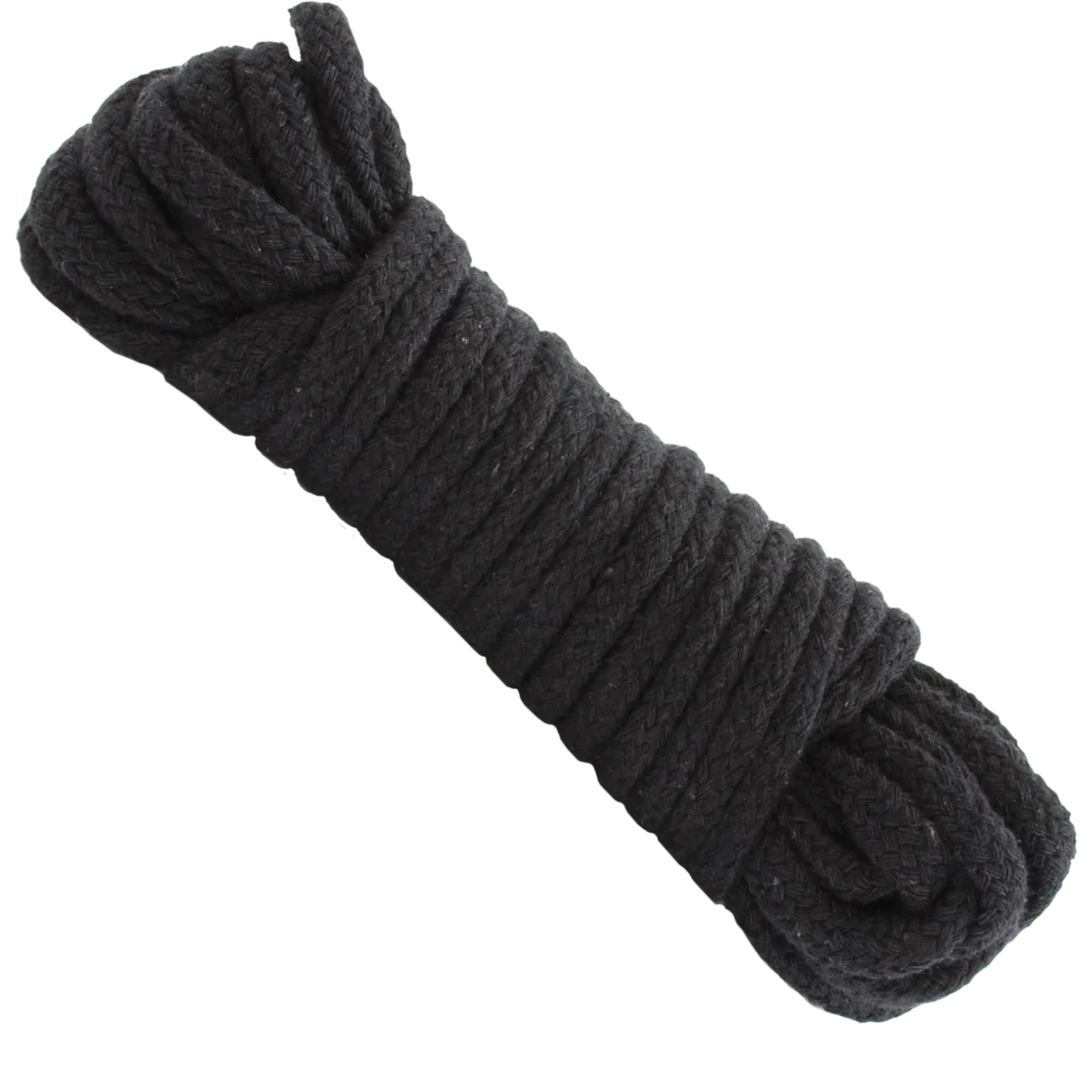 Doc Johnson Japanese Style Bondage Rope - Black