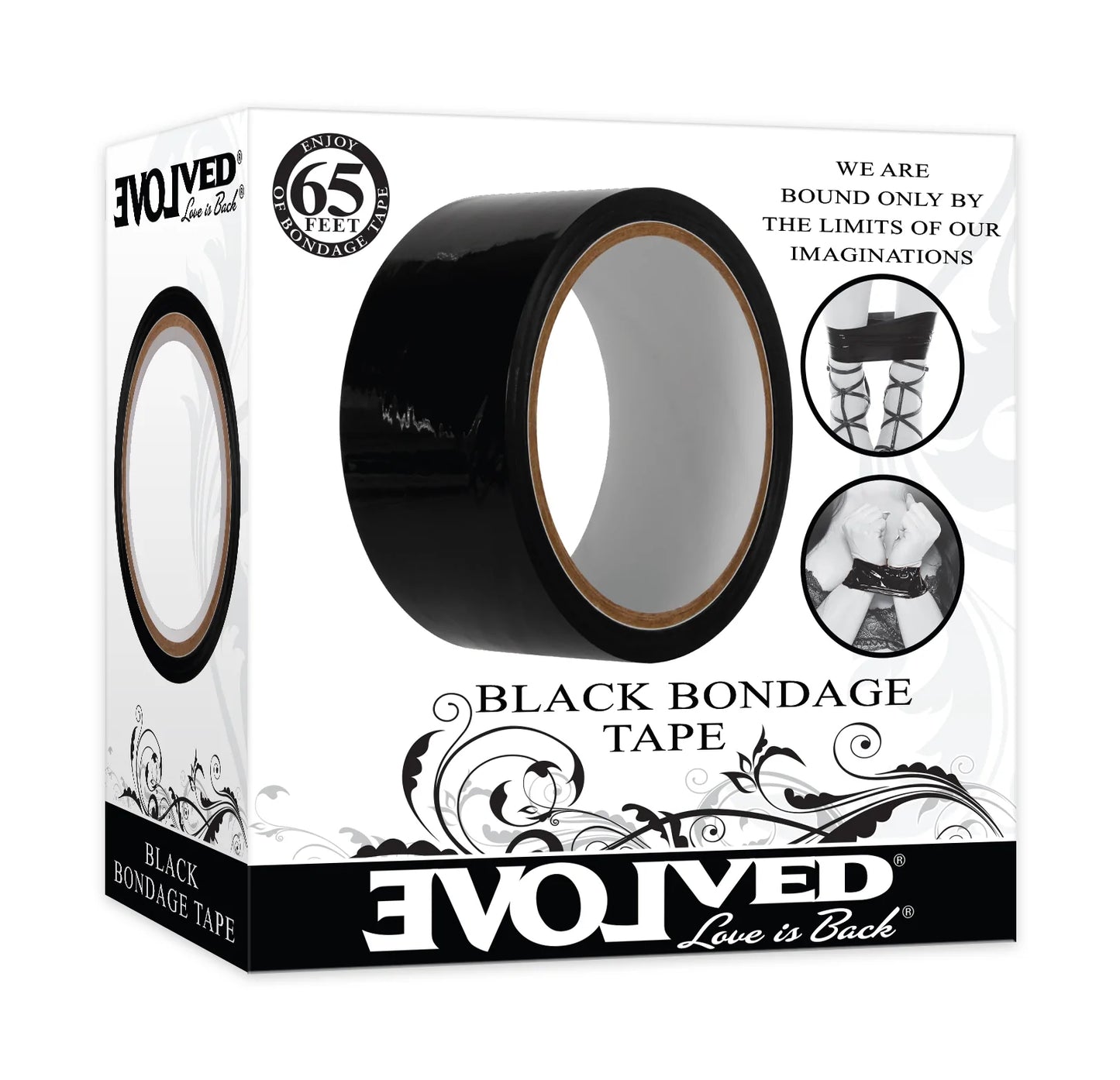 Evolved BLACK BONDAGE TAPE BLACK