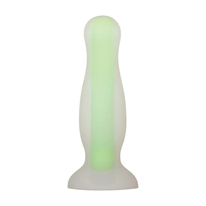 Evolved Novelties Luminous Butt Plug Glow in the Dark Green Large