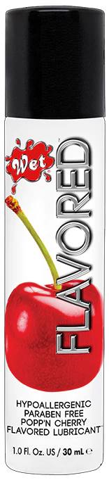 Wet® Flavored™ Popp'n Cherry 1 Fl. Oz./30mL