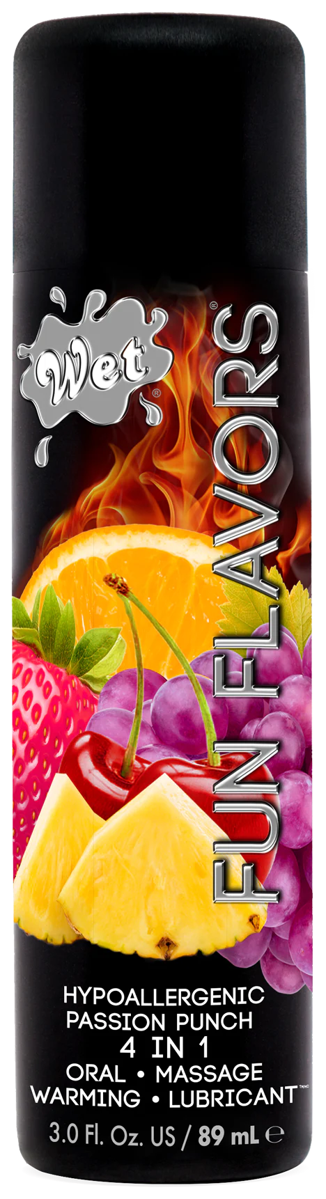 Wet Fun Flavors Passion Punch 4 in 1 3oz