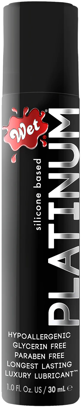 WET® Platinum® Silicone Lubricant 1 Fl. oz./30mL