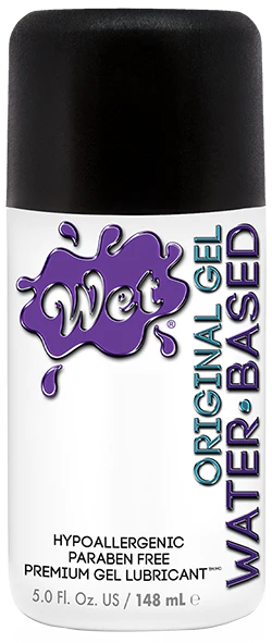 WET®  Original® Water Based Gel 5 Fl. oz./148mL