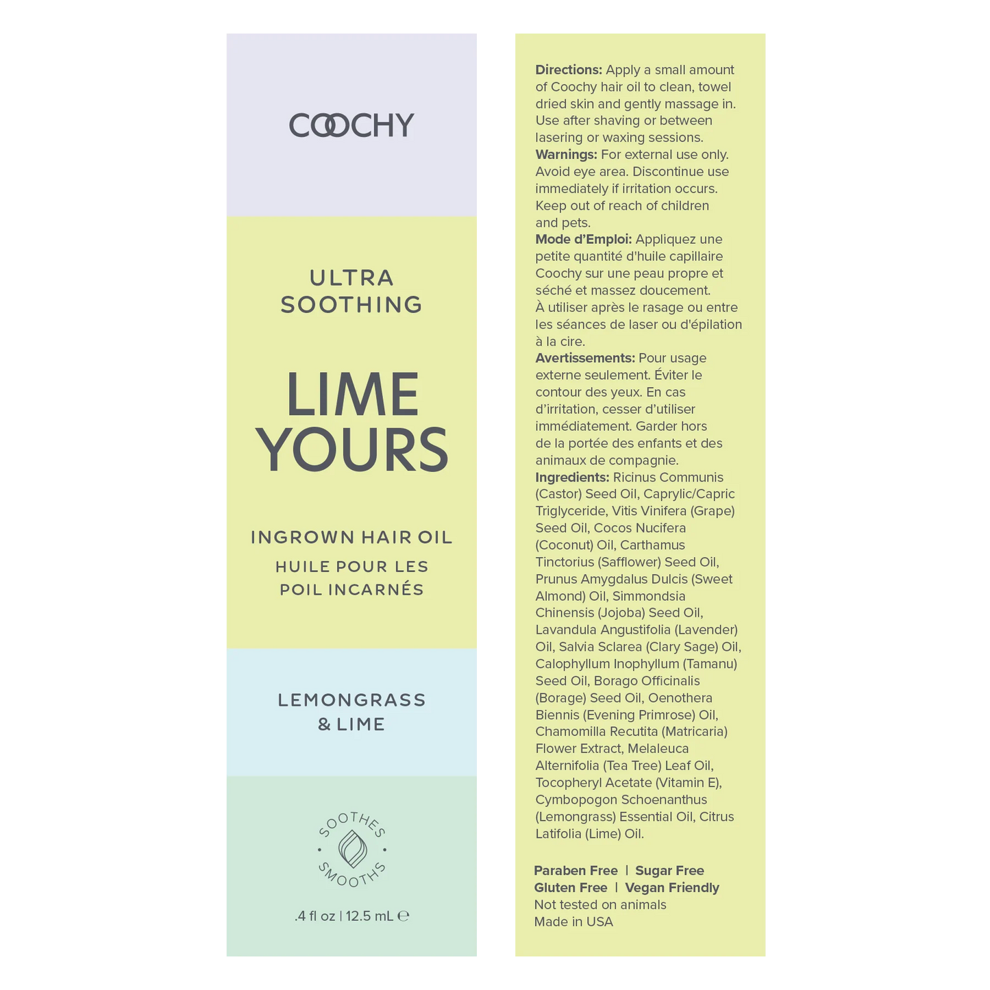 HP2702 - COOCHY ULTRA Ultra Soothing Ingrown Hair Oil .4 oz