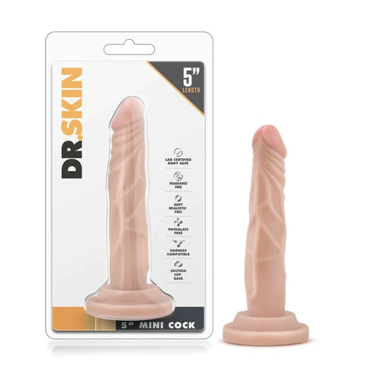 BLUSH Dr. Skin - 5 Inch Mini Cock - Beige