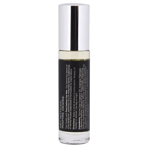 PURE INSTINCT Pheromone Cologne Oil Roll-On For Him .34oz | 10mL