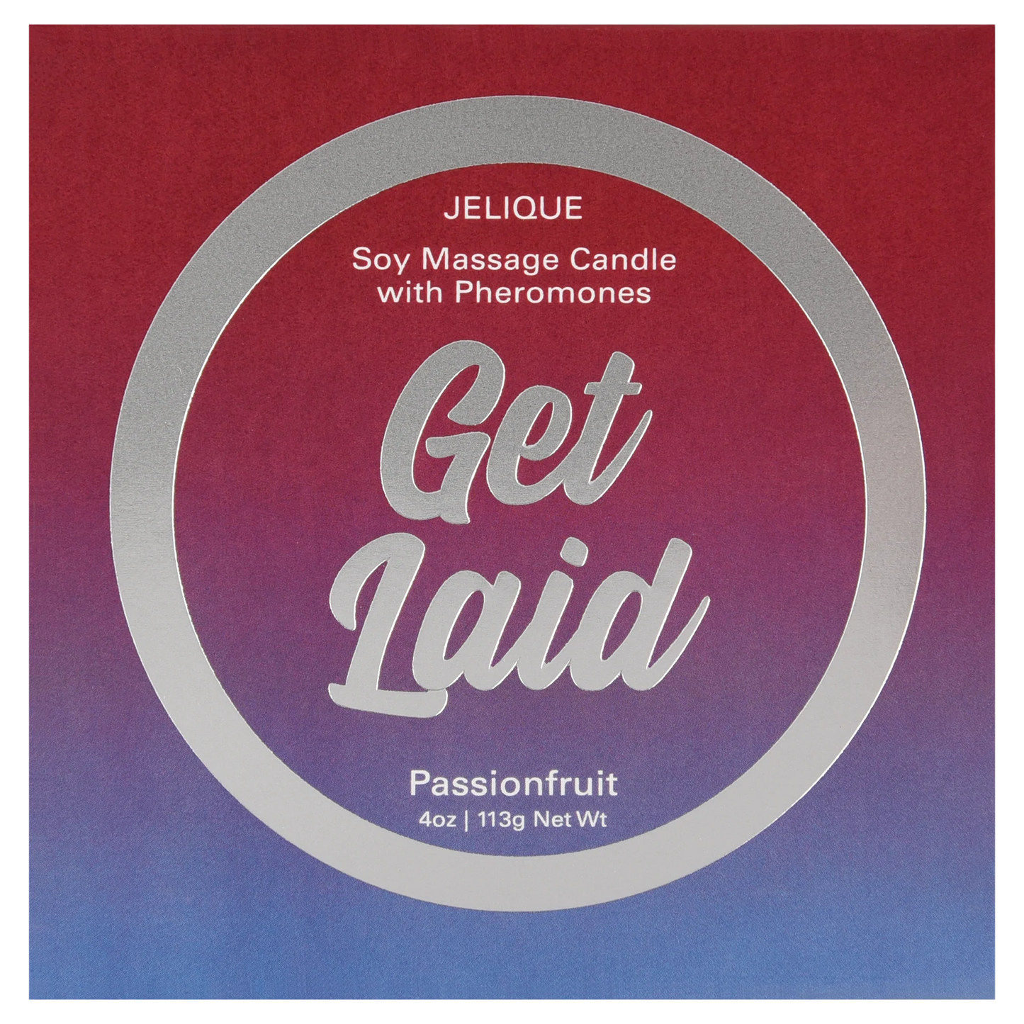MOOD CANDLES Get Laid - Pheromone Massage Candle Passion Fruit 4oz | 113g