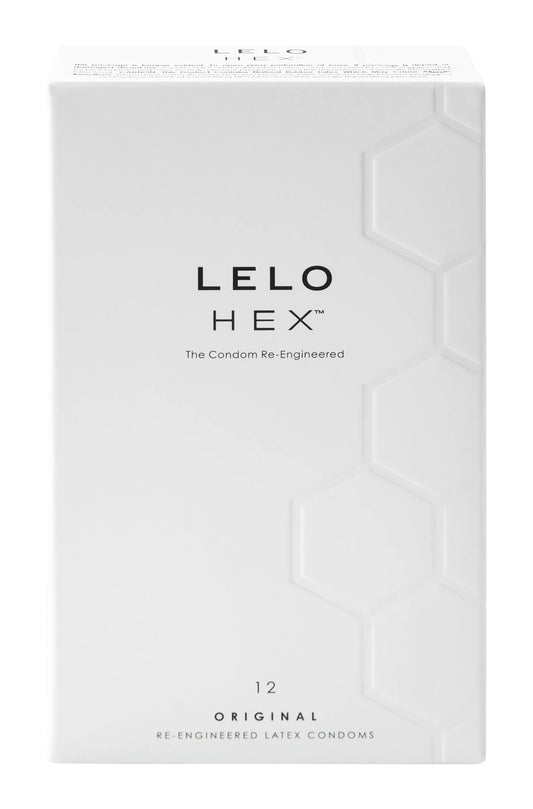 LELO HEX Original Condoms, 12 Pack