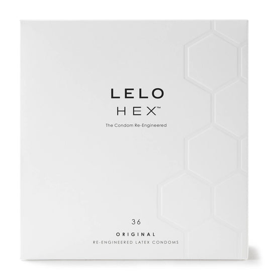 LELO HEX Original Condoms, 36 Pack