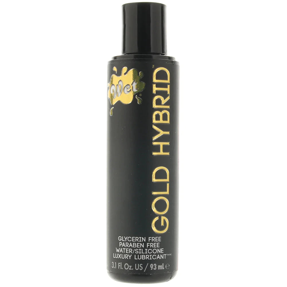 Wet® Gold Hybrid Water Silicone Blend 3.1 Fl. Oz./93mL