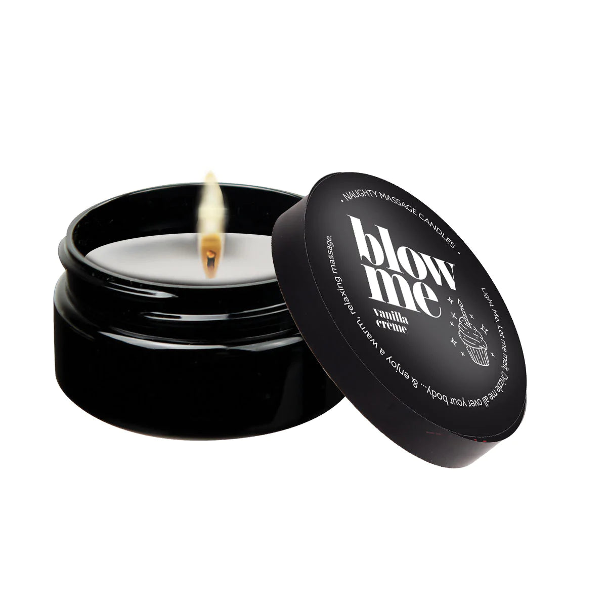 2 oz Massage Candle “Blow Me” Vanilla Crème