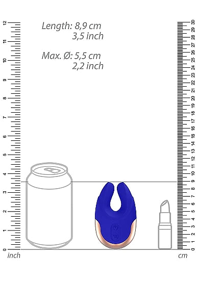 Shots Toys Elegance Lavish Dual Motor Clitoral Vibrator