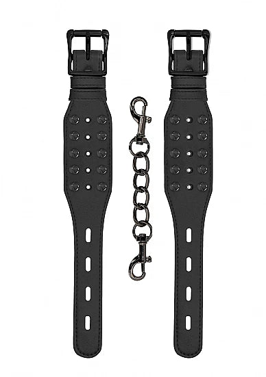 Shots Toys Skulls &amp; Bones Handcuffs w Spikes